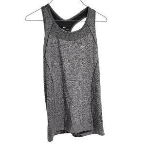 Nike Dri-Fit Gray Racerback Tank Top - Women's Medium